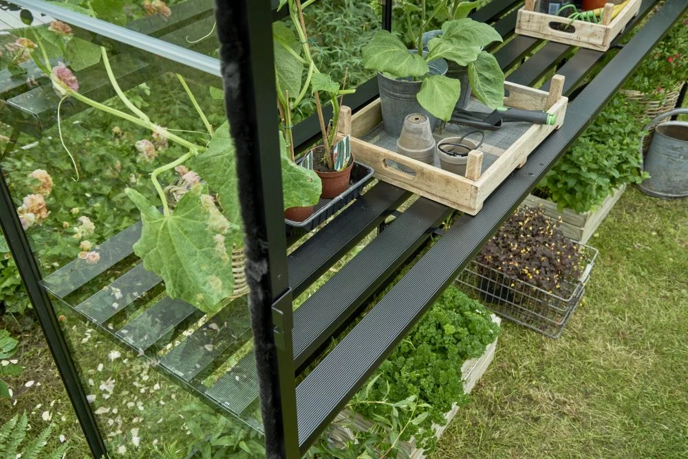 Royal Well Tafel Birdlip 48 Zwart Gecoat - Afbeelding 5